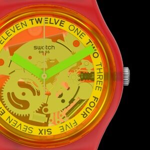 Swatch Watch Red RETRO-ROSSO GR185